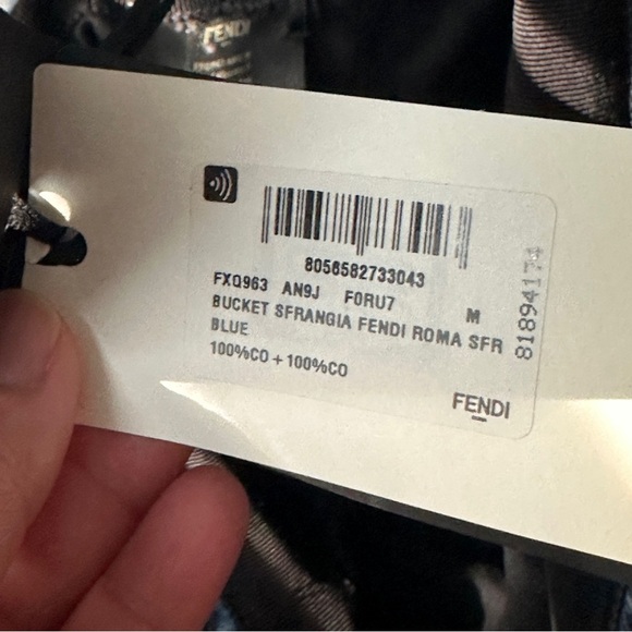 Fendi Denim Bucket Hat - Picture 14 of 16